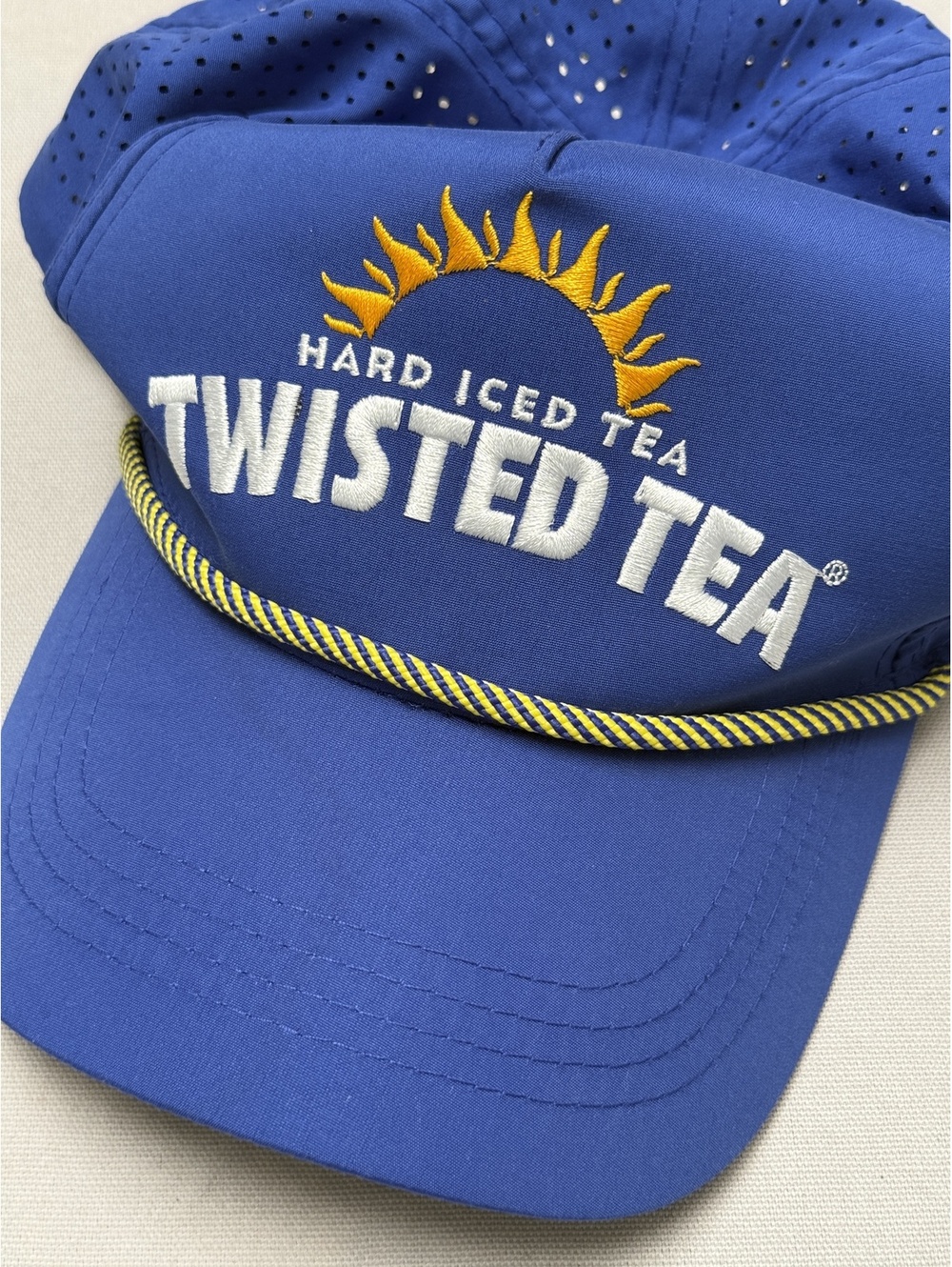 Twisted Tea Promo Hat - Hard Ice Tea Captians Hat Polyester